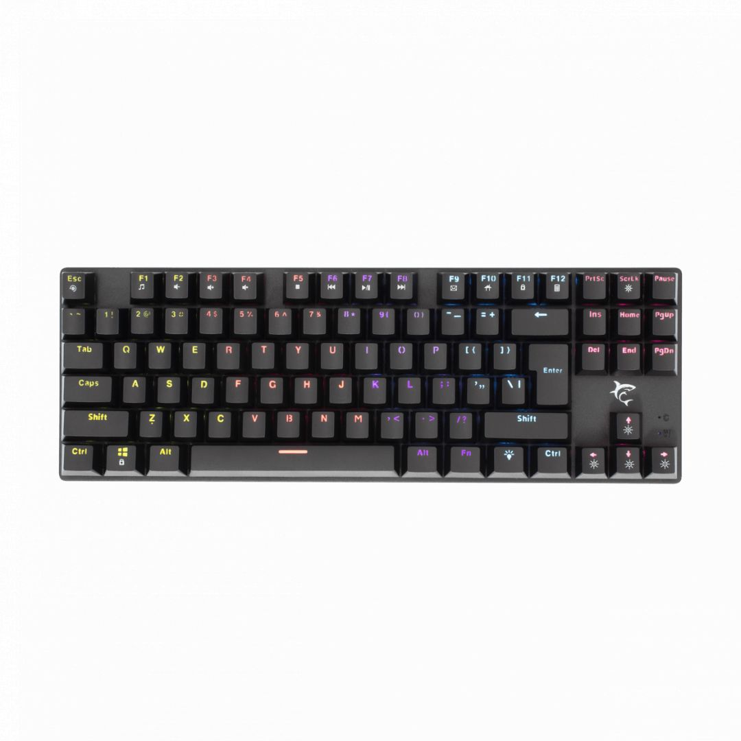White Shark GK-2106B Commandos Red Switch Mechanical Gaming keyboard Black HU