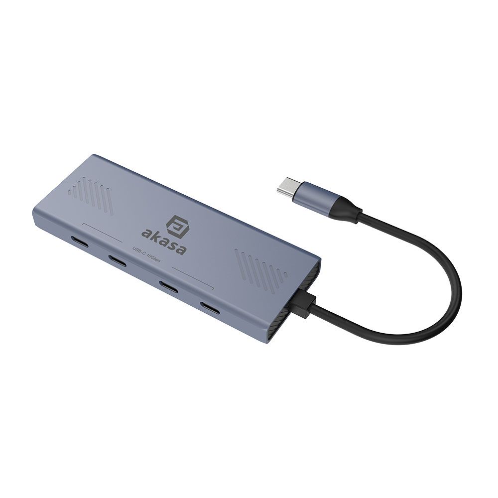Akasa AK-CBCA32-18BK 10Gbps USB Type-C 4 Port Hub