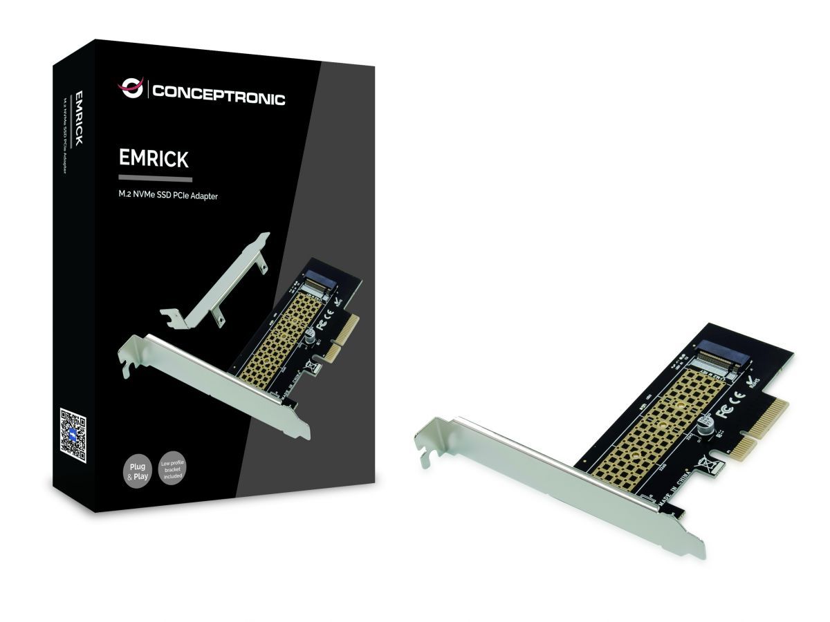 Conceptronic  EMRICK05B M.2 NVMe PCIe Card