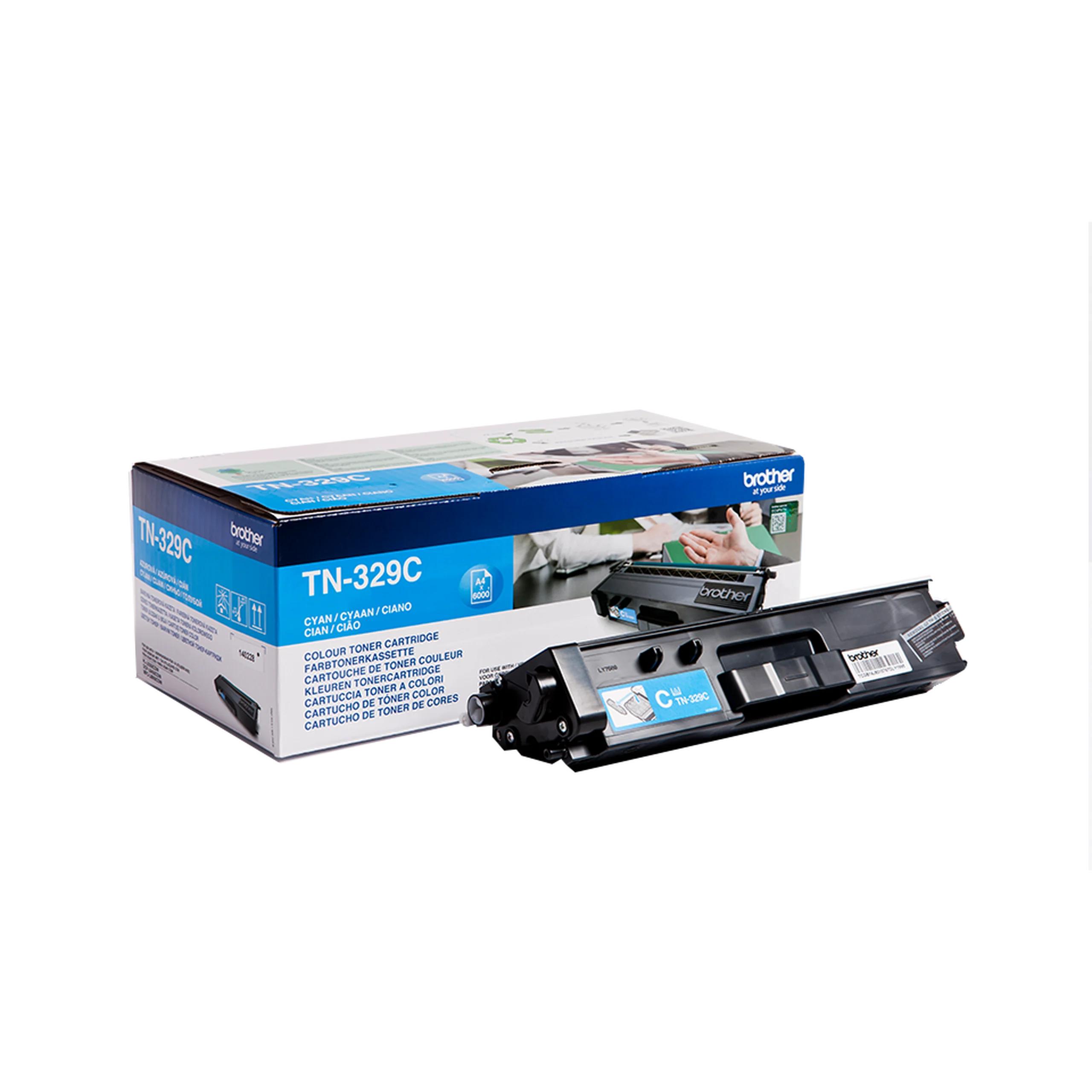 Brother TN-329C Cyan toner