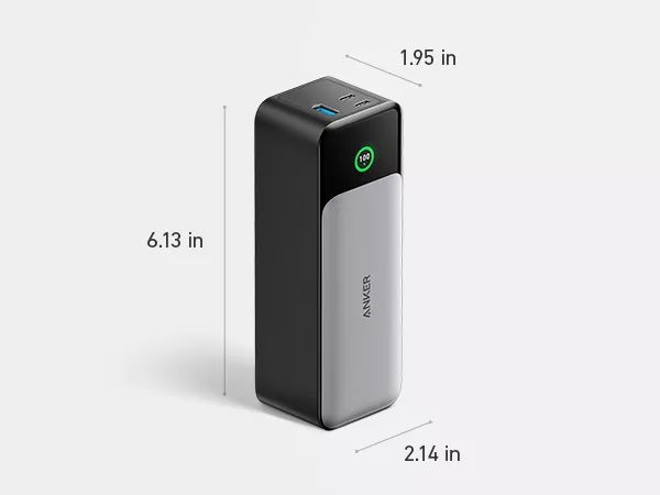 ANKER 24000mAh PowerBank Black/Silver