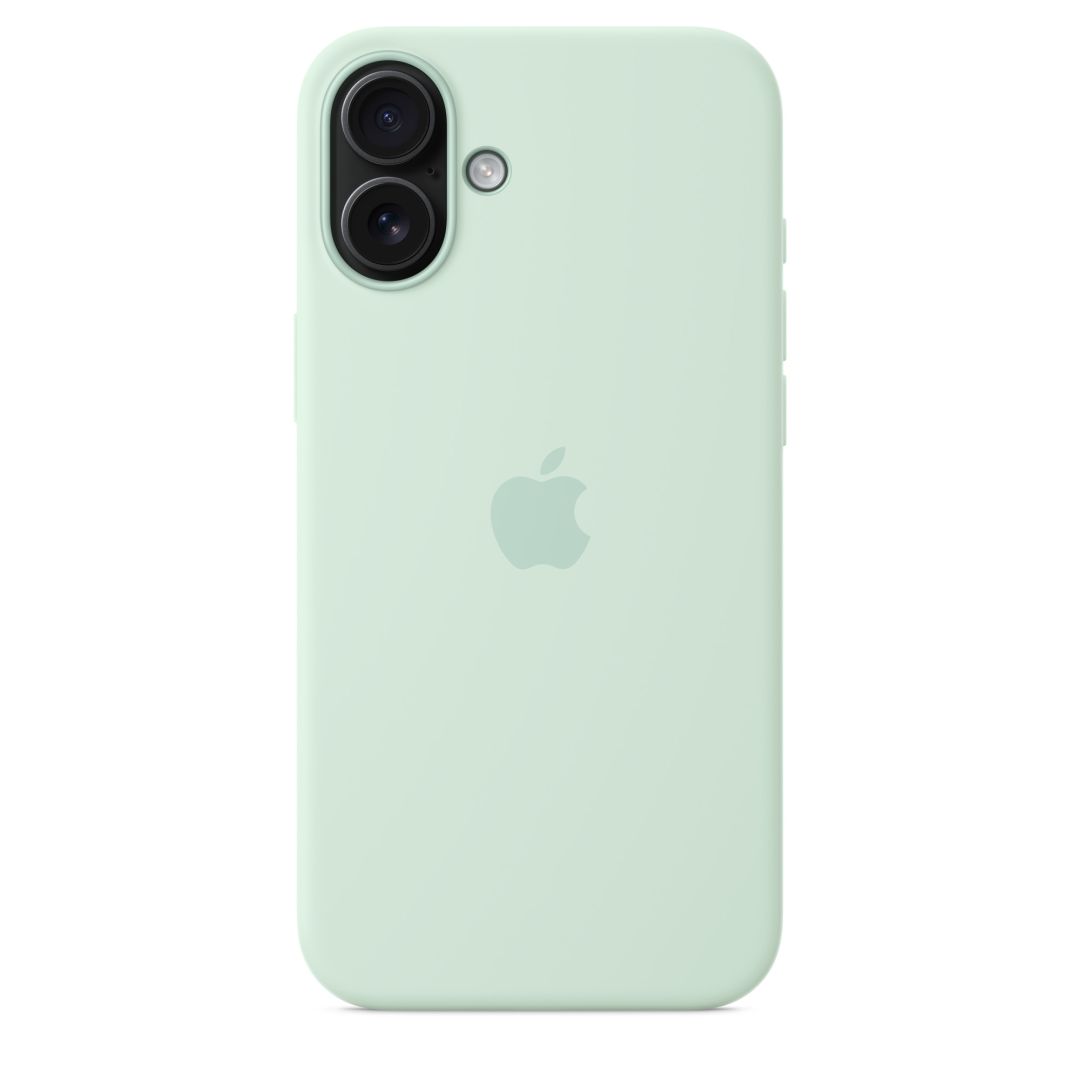 Apple iPhone 16 Plus Silicone Case with MagSafe Aquamarine (Seasonal)