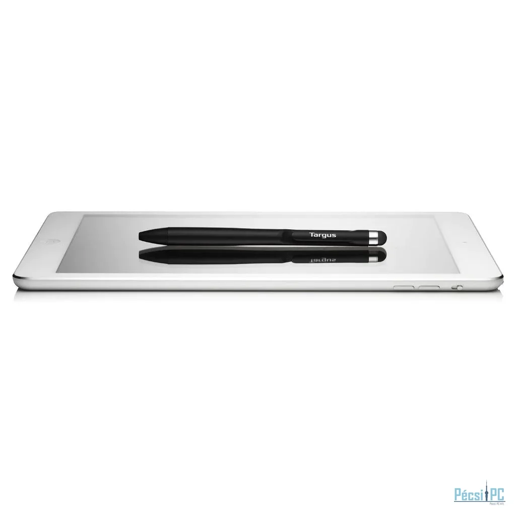 Targus Antimicrobial 2-in-1 Stylus Pen For Smartphones and Touchscreens Black