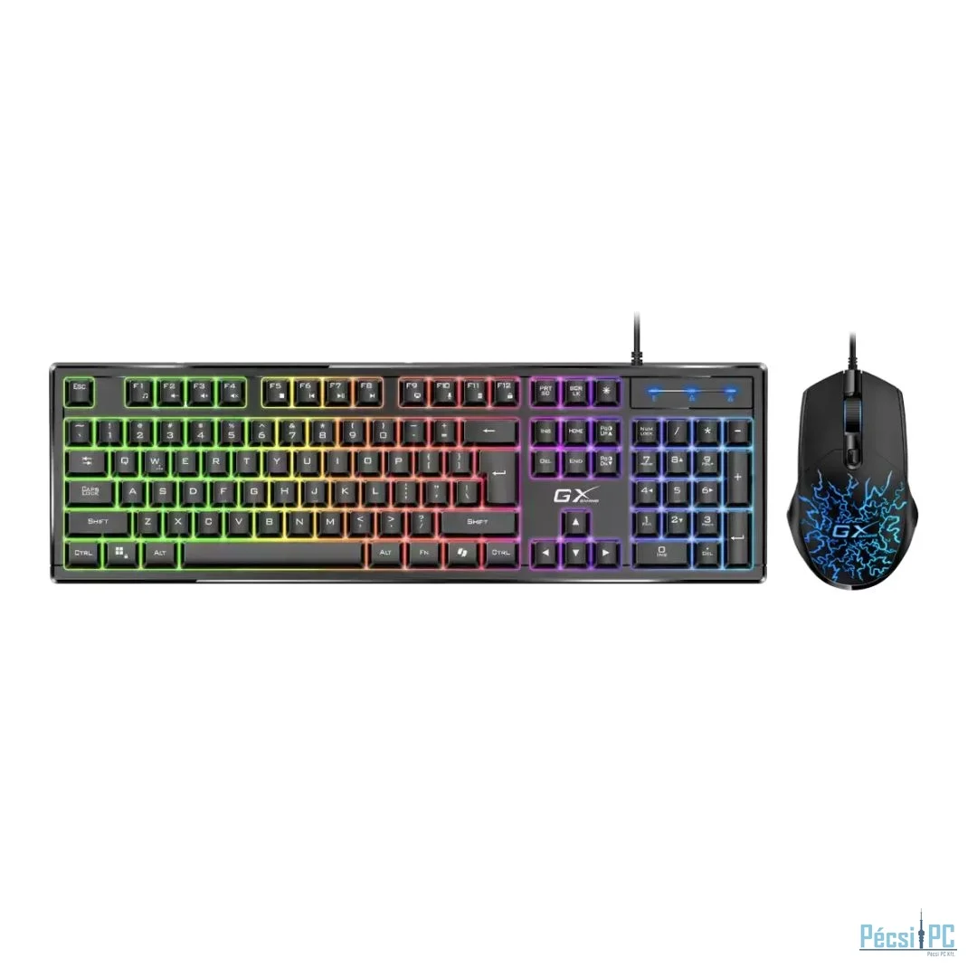 Genius Scorpion KM-GX3 Gaming RGB Copilot Keyboard Combo Black HU