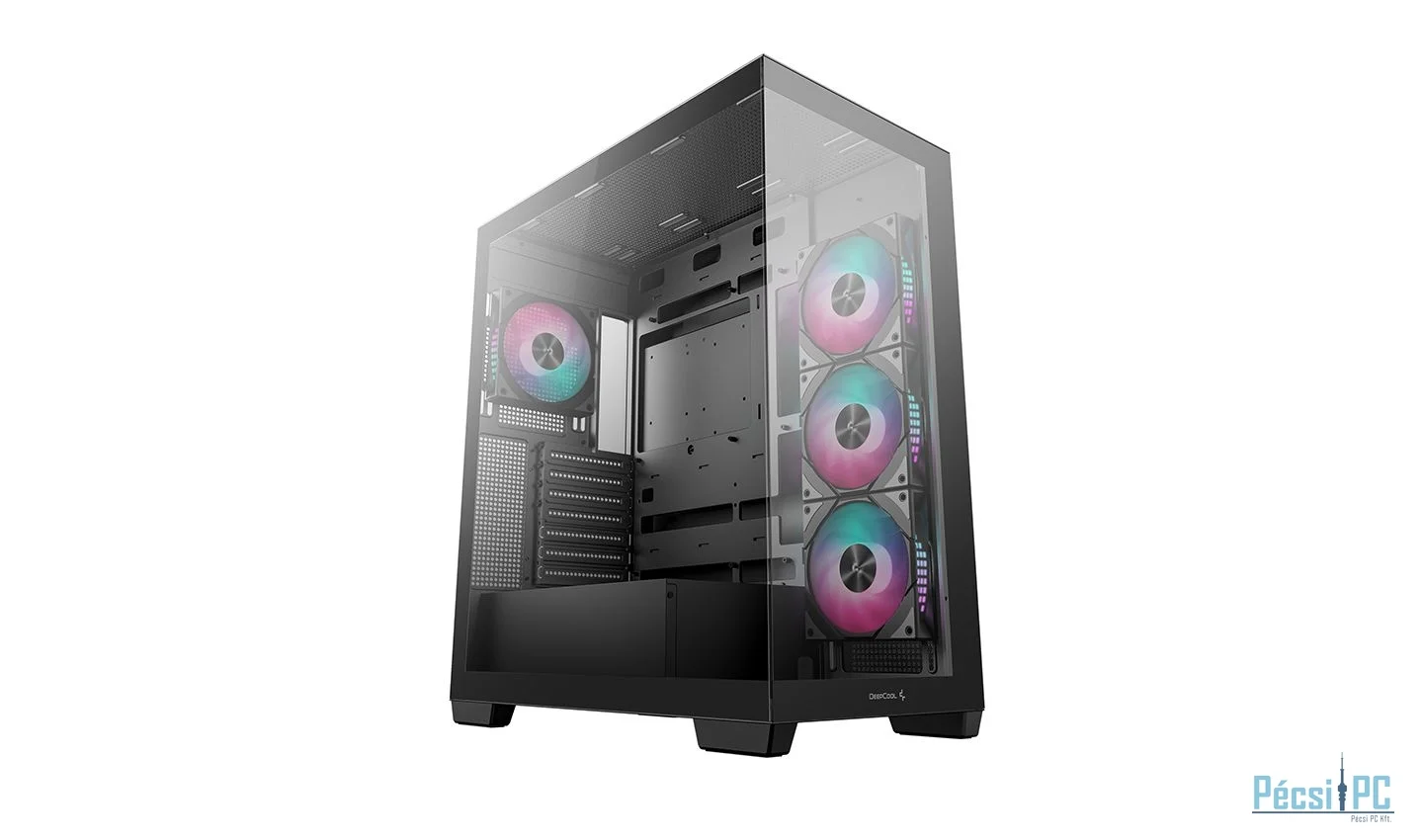 DeepCool CG580 4F Tempered Glass Black