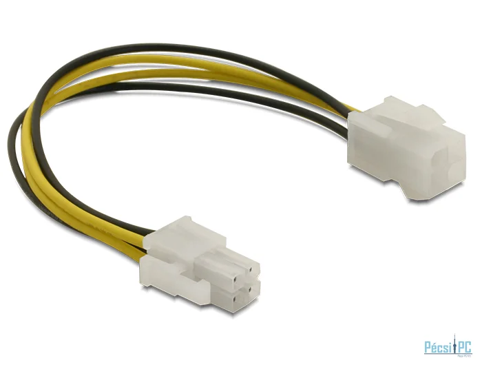 DeLock Extension cable P4 4 pin male > P4 4 pin female 15cm