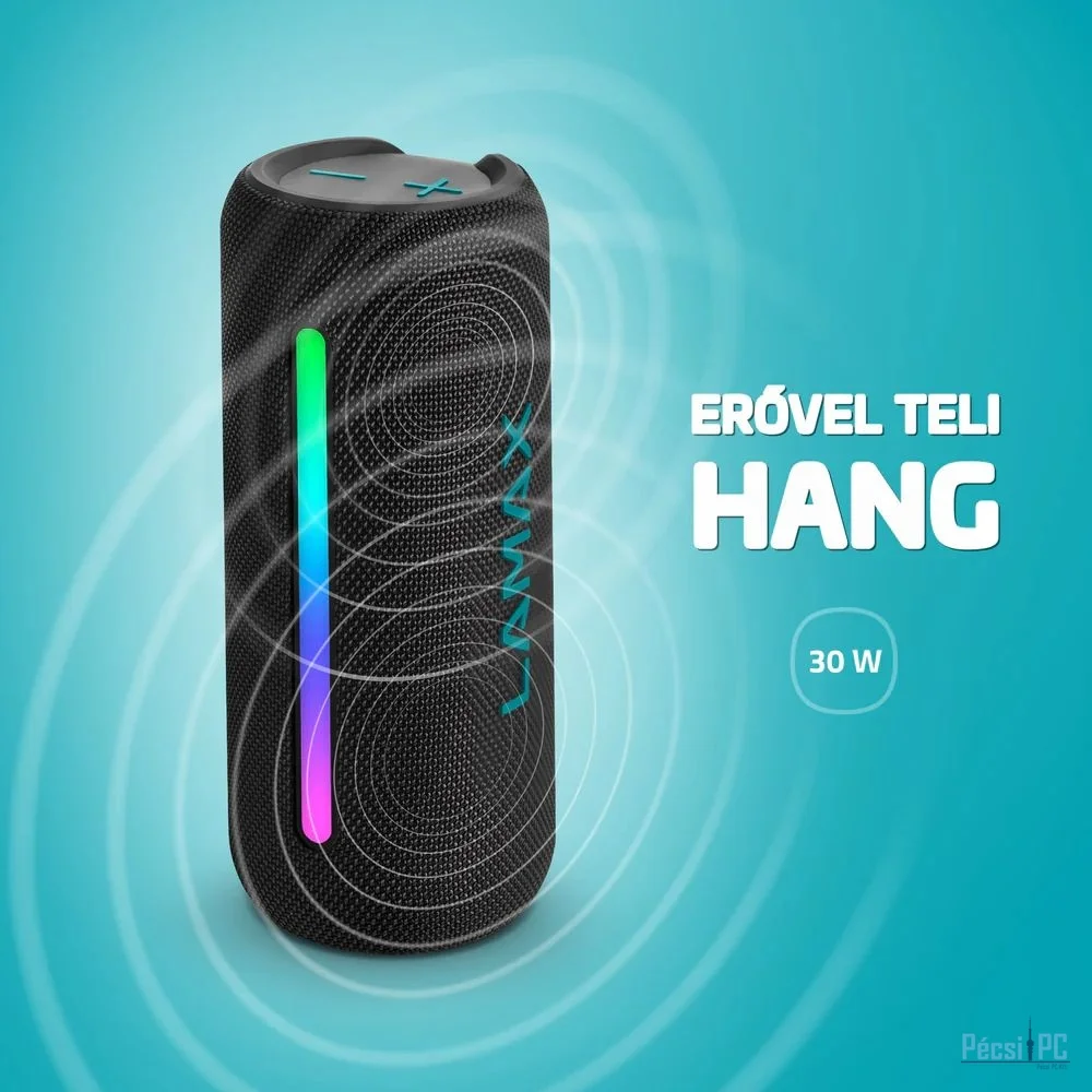 Lamax LightNote1 Bluetooth Speaker Black