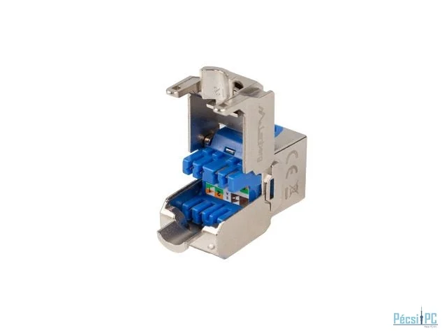 Lanberg Keystone Modul szerszám nélkül szerelhető RJ45 CAT.6a FTP