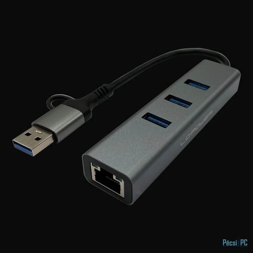 LC Power LC-HUB-C-MULTI-9 USB hub