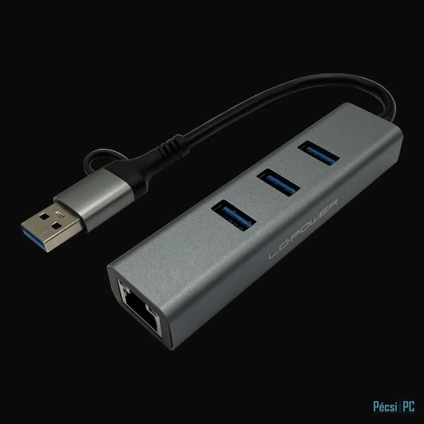 LC Power LC-HUB-C-MULTI-9 USB hub