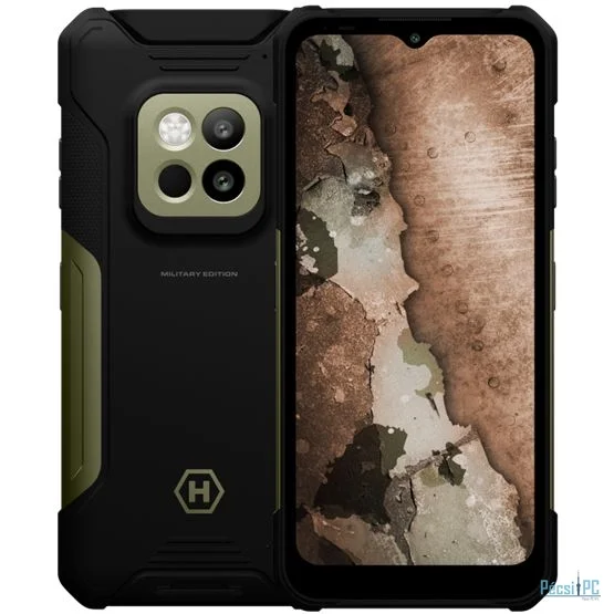MyPhone Hammer Construction 2 Thermal 5G Military Edition 256GB Black/Green