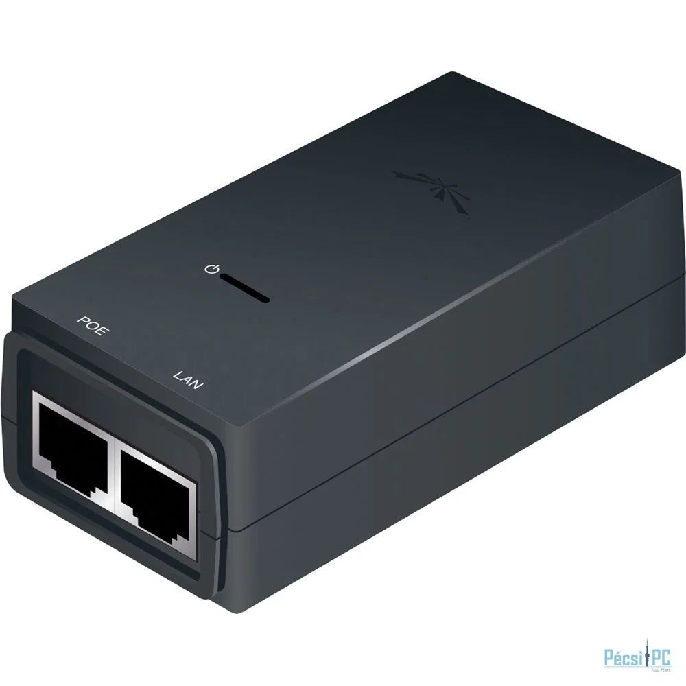 Ubiquiti POE-24-12W-G PoE Adapter (Gigabit LAN porttal, 24V/0,5A)