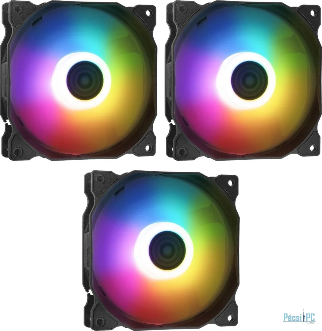 A-Data XPG Vento 120 ARGB Black (3pack)