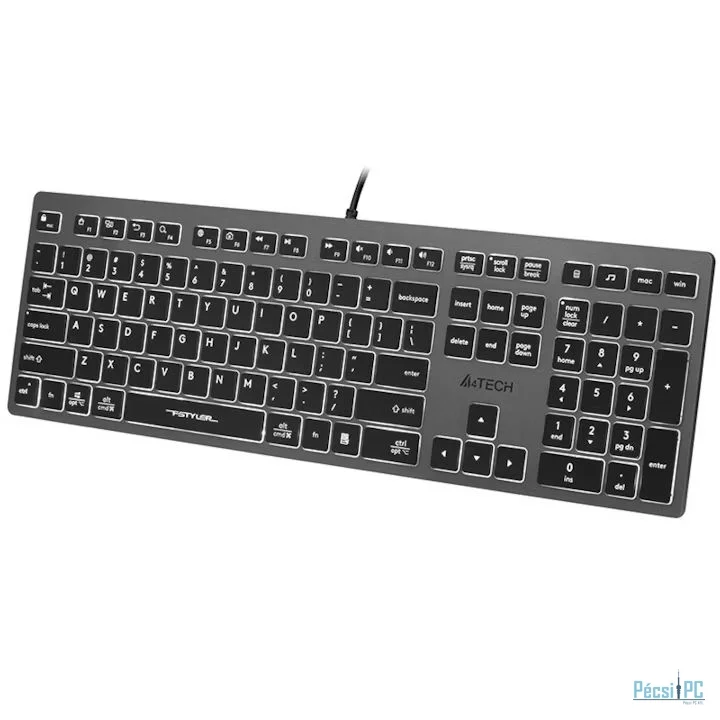A4-Tech FX60H Fstyler Keyboard Black US