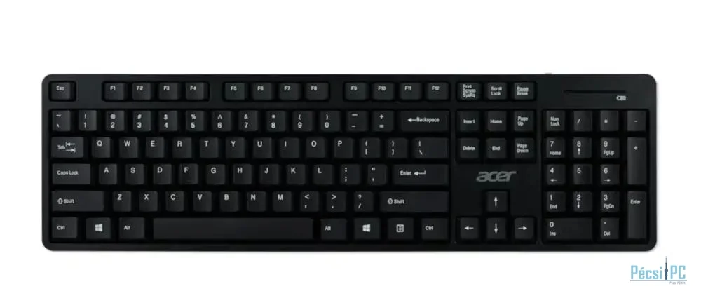 Acer Wireless Keyboard Combo Black US
