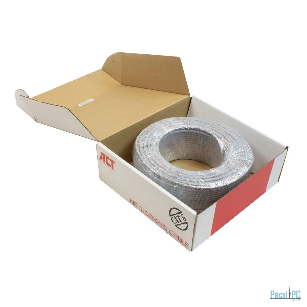 ACT CAT6 U-UTP Installation cable 100m Grey