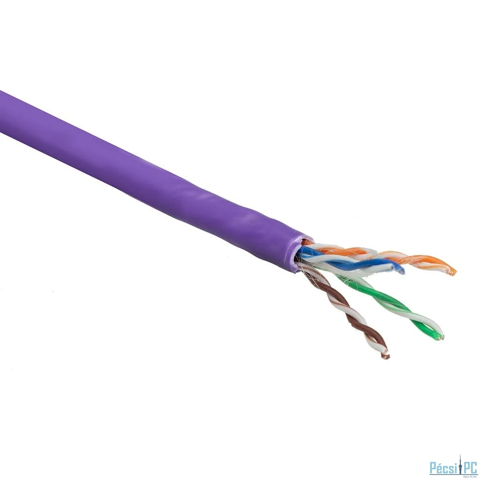 ACT CAT6 U-UTP Installation cable 305m Purple