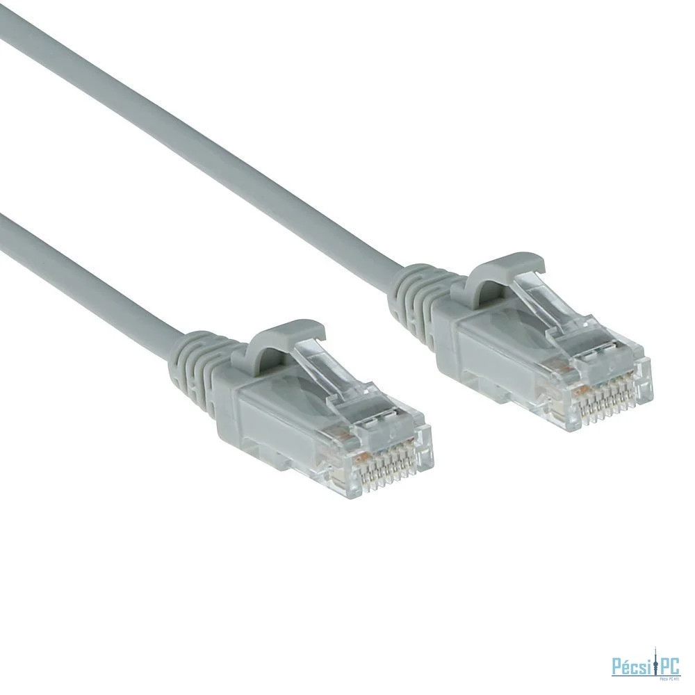 ACT CAT6 U-UTP Patch Cable 0,15m Grey