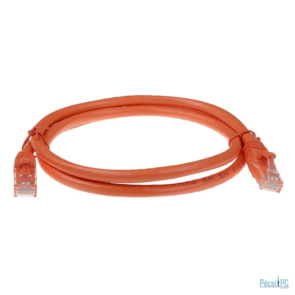 ACT CAT6 U-UTP Patch Cable 10m Orange