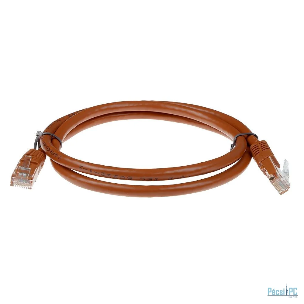 ACT CAT6 U-UTP Patch Cable 5m Brown