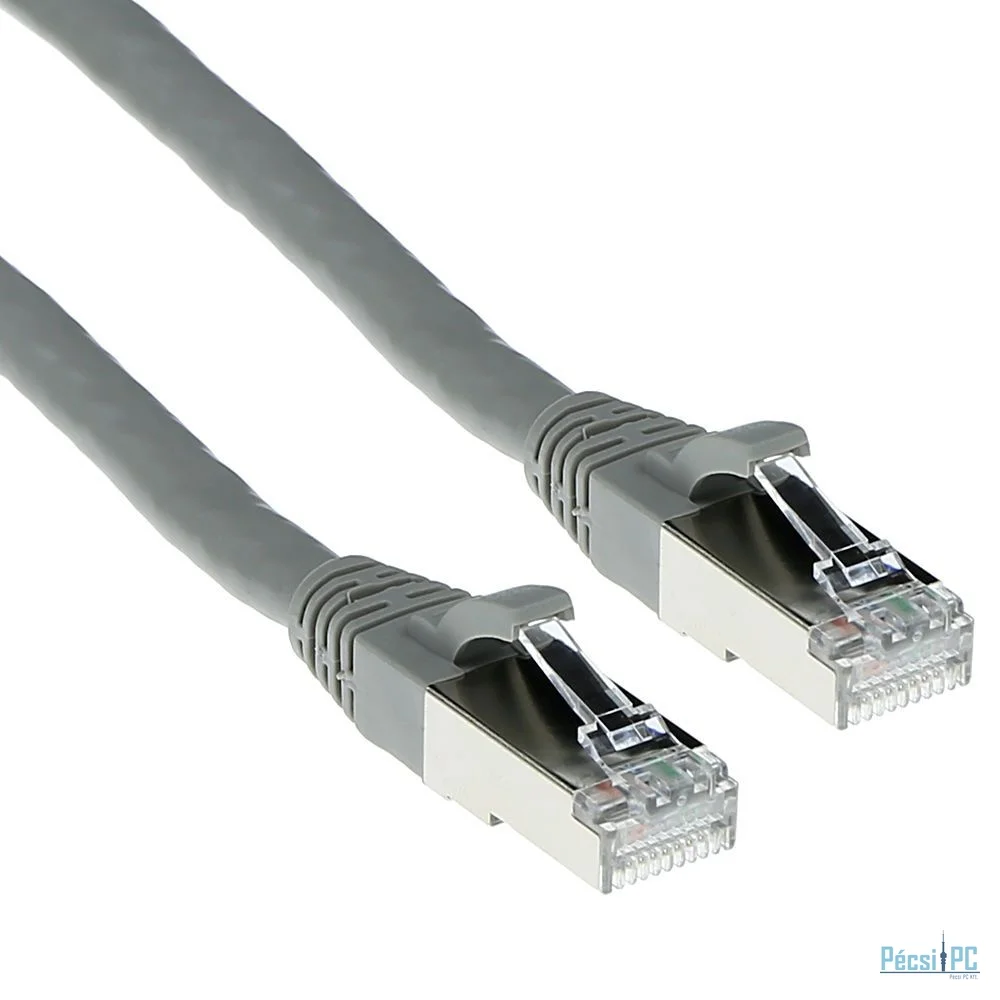 ACT CAT6A S-FTP Patch cable 30m Grey