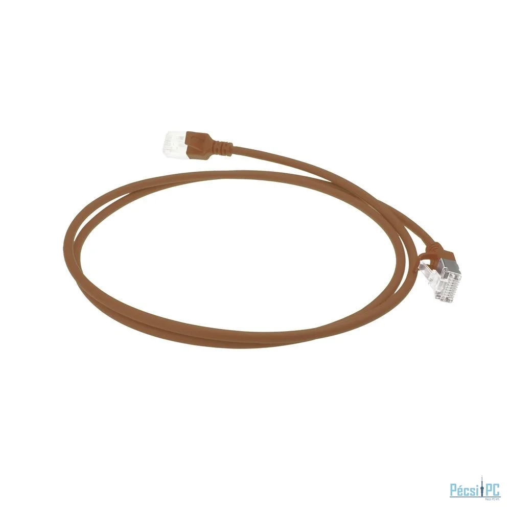 ACT CAT6A U-FTP Patch Cable 1,5m Brown