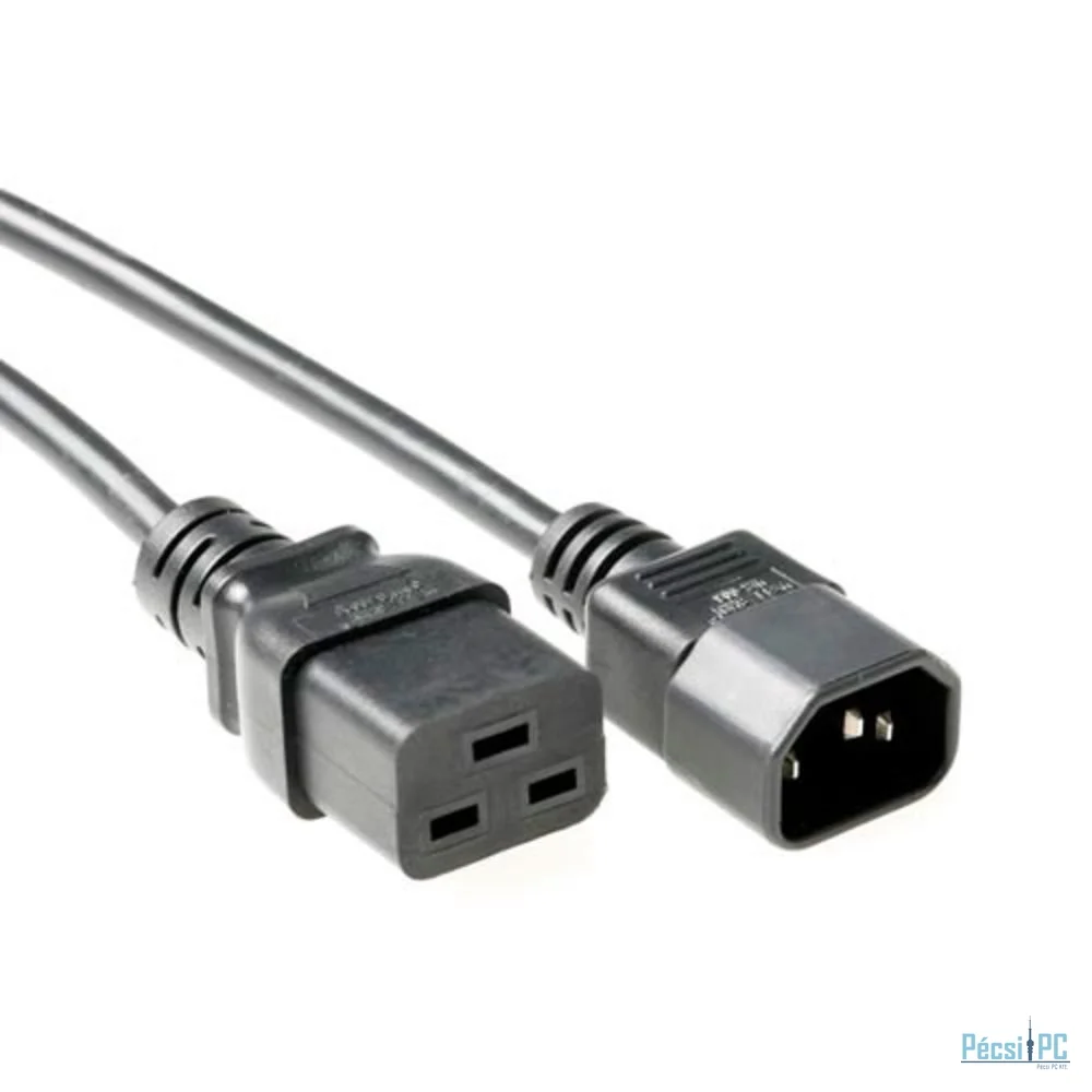 ACT Powercord C14 - C19 1m Black