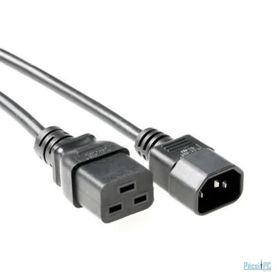 ACT Powercord C14 - C19 2m Black