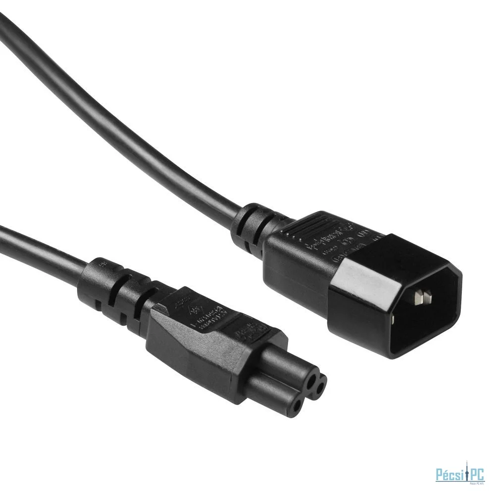 ACT Powercord C14 - C5 2m Black