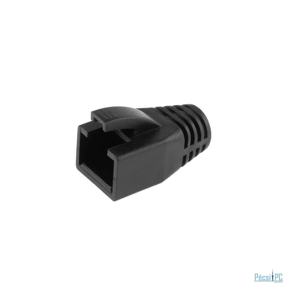 ACT RJ45 boot for 7.0 mm cable 25db Black