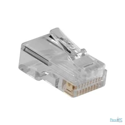 ACT RJ48 (10P/10C) modulaire connector for flat cable (25 pcs)