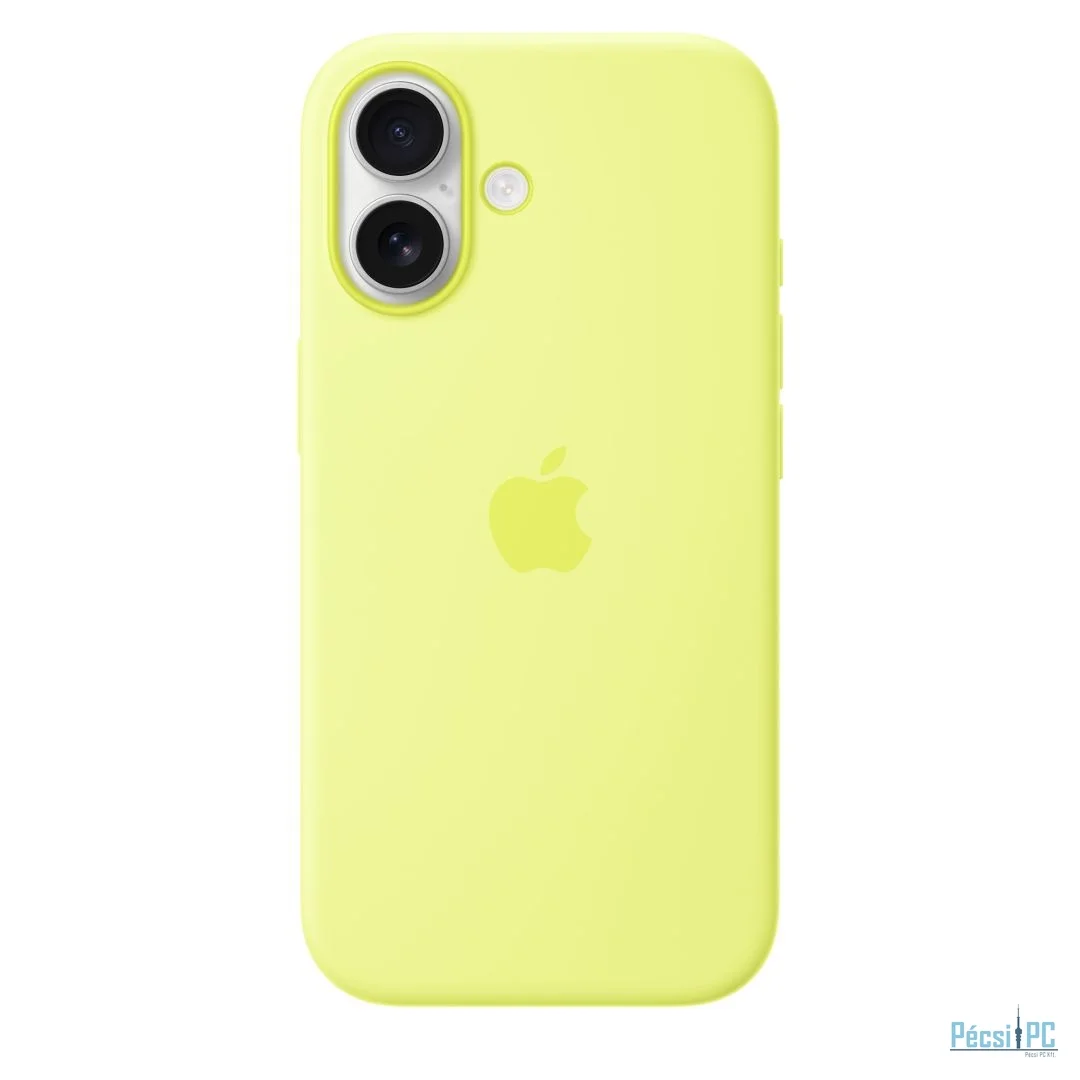Apple iPhone 17 Silicone Case with MagSafe Neon Yellow