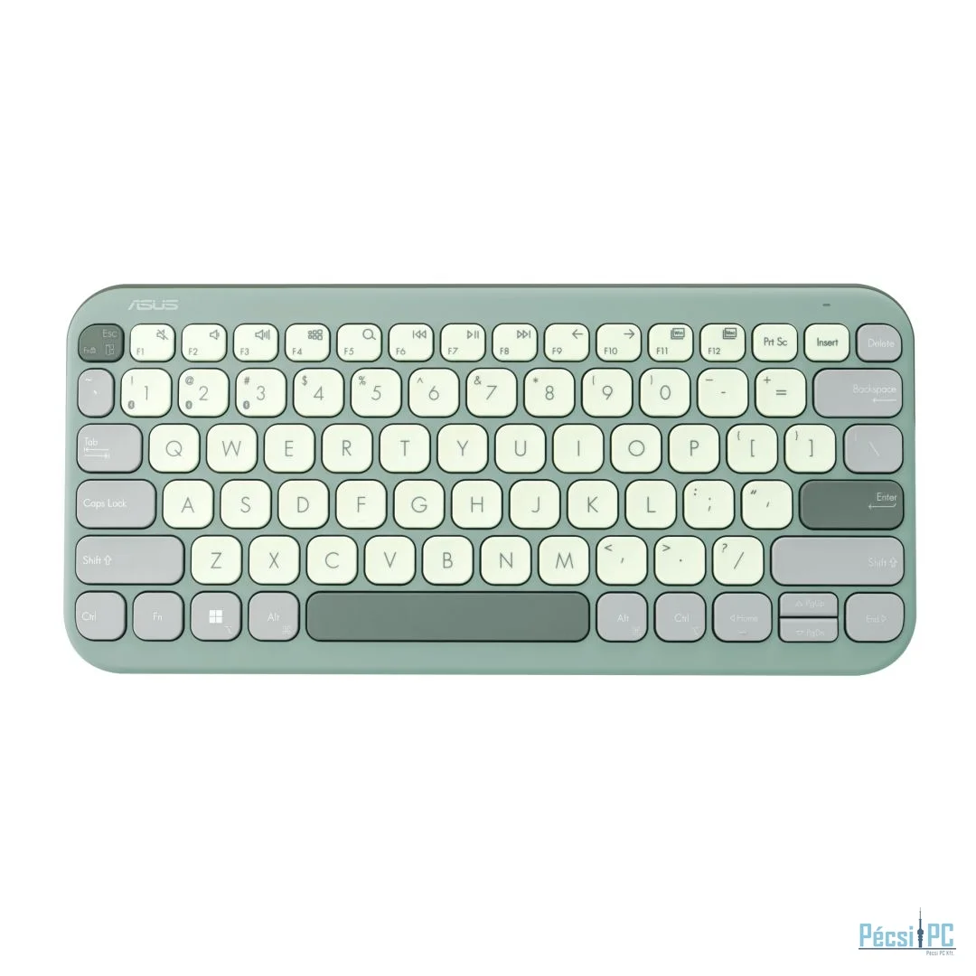 Asus Marshmallow Keyboard KW100 Wireless Keyboard Green Tea Latte HU