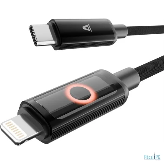 Avax CB650 PULSEY USB-C - Lightning 0,5m Grey