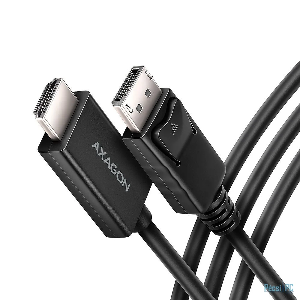 AXAGON RVD-HI20C2 DisplayPort > HDMI 2.0 cable 1,8m 4K/60Hz