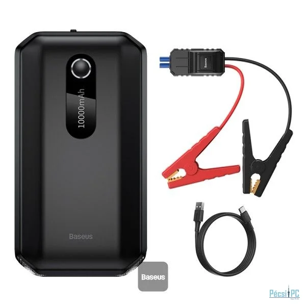 Baseus Air Car Jump Starter 10000 mAh PowerBank Black