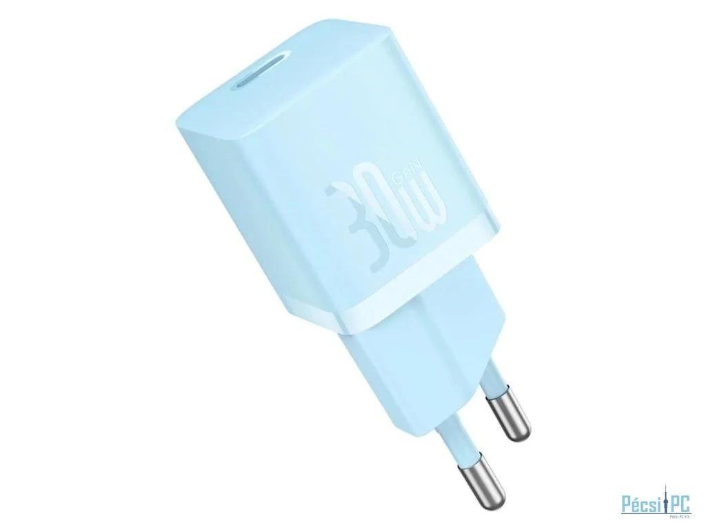 Baseus GaN5 Mini 30W Wall Charger Blue
