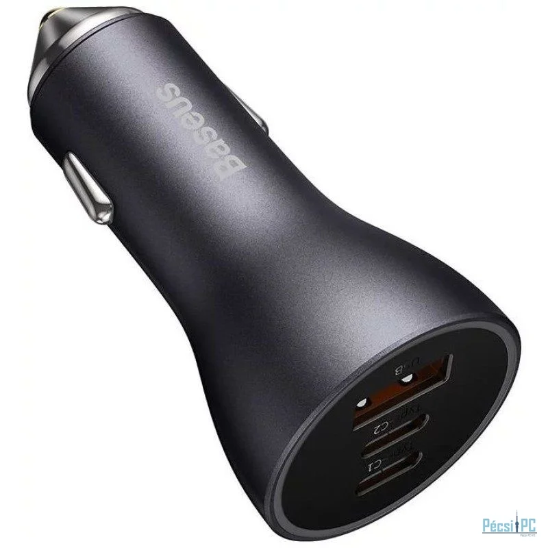 Baseus Golden Contactor Pro Car Charger 65W Grey