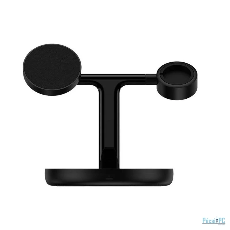Baseus Swan 3-in-1 15W Wireless Magnetic Charging Bracket Black
