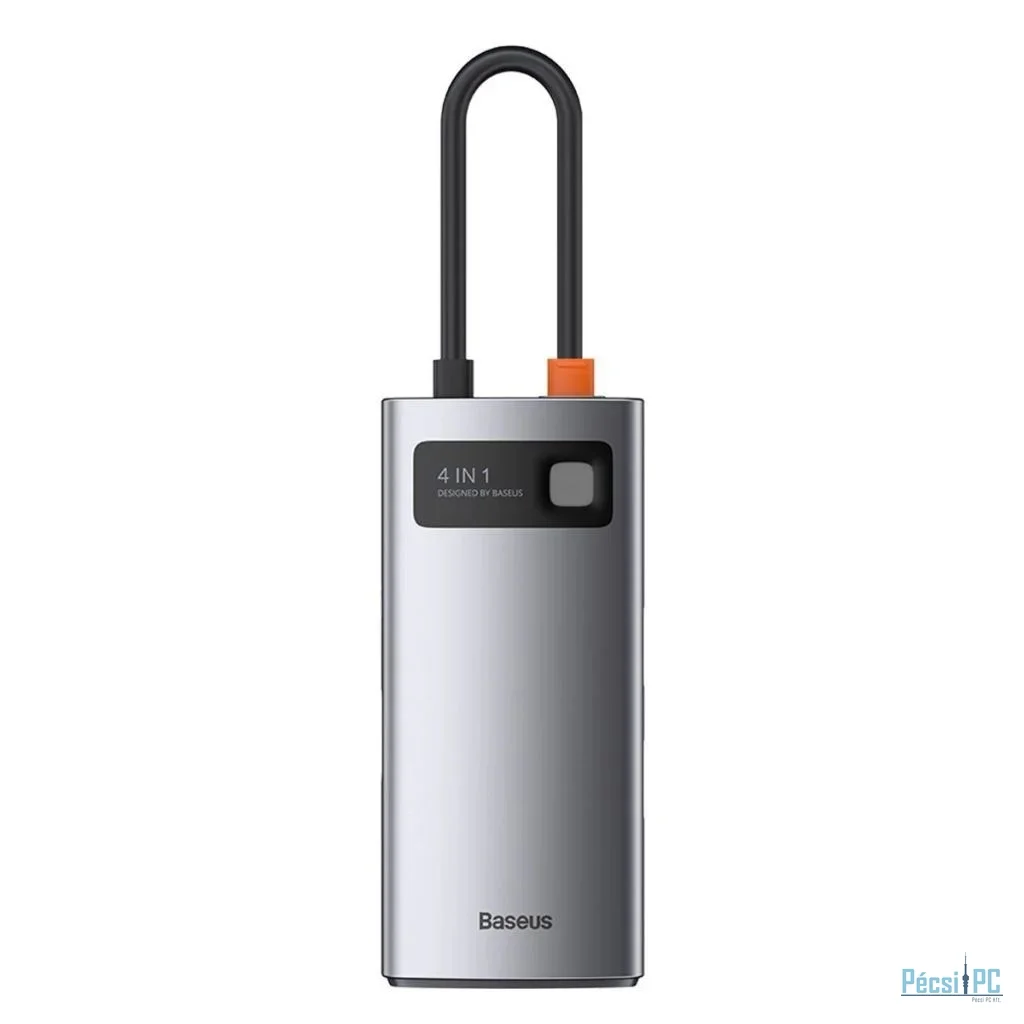 Baseus Metal Gleam Docking Station Silver