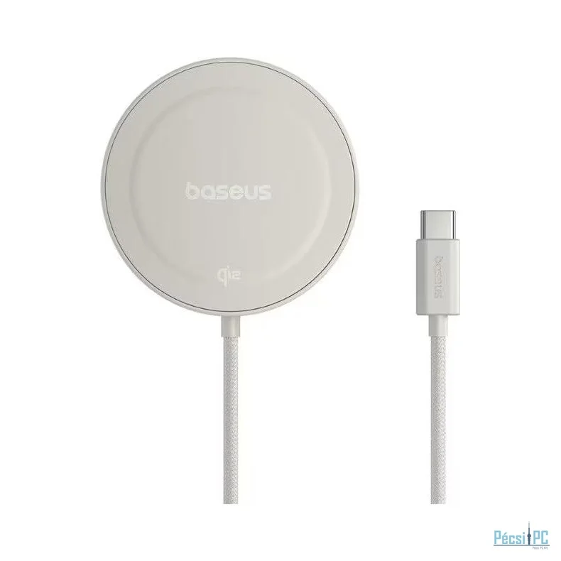 Baseus Simple Mini4 Magnetic Wireless Charging Stand Titanium Gold