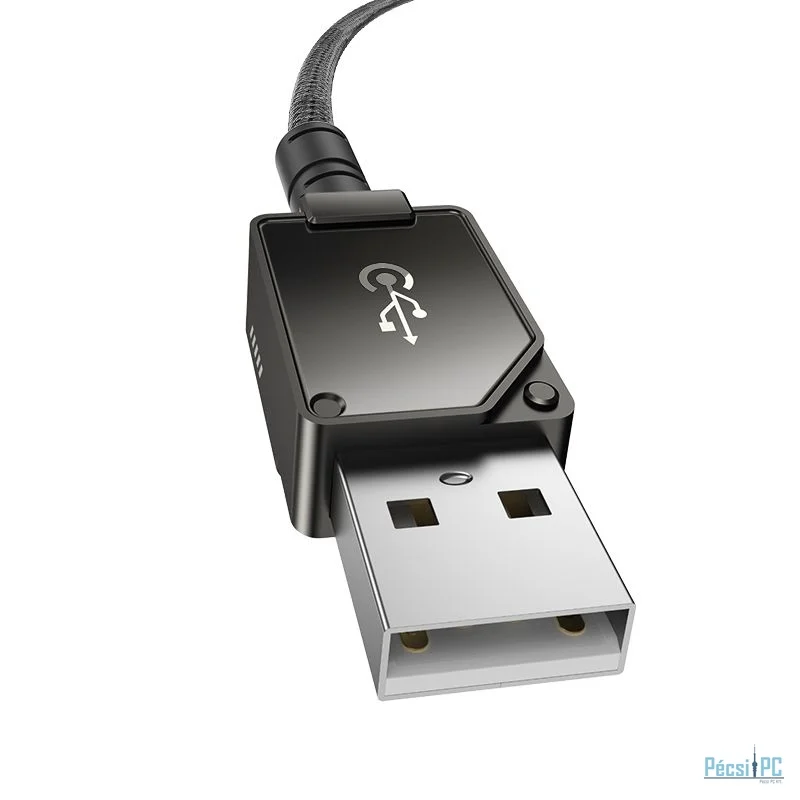 Baseus Unbreakable Series 2.4A USB to Lightning Fast Charging Data cable 1m Black