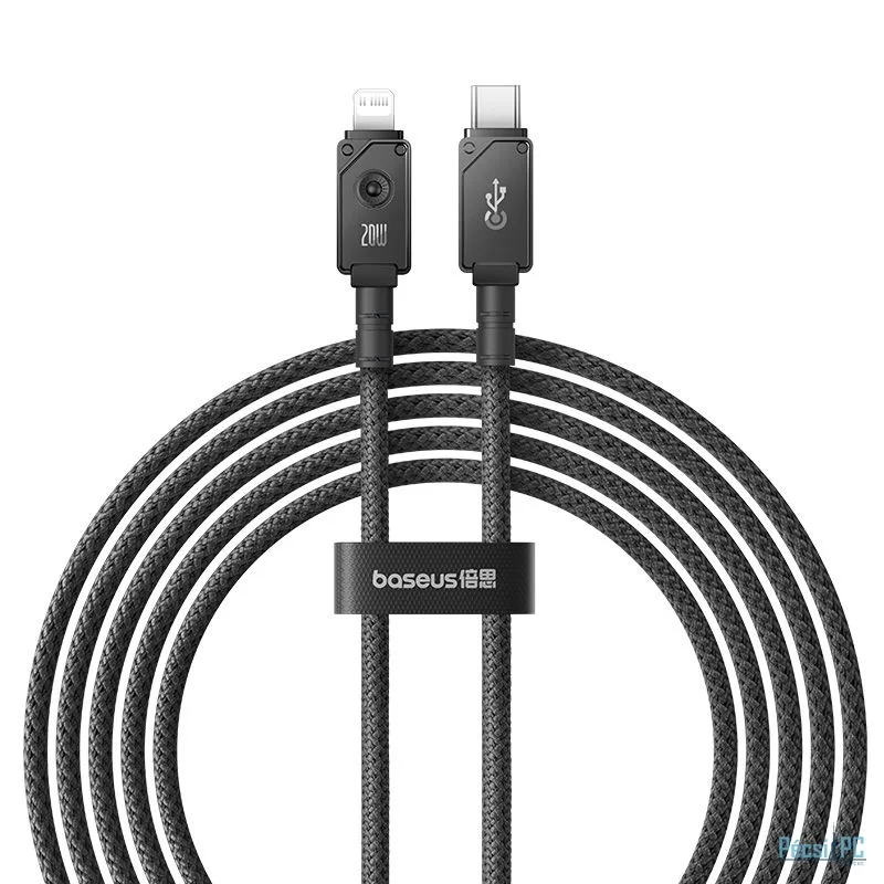 Baseus Unbreakable Series Fast Charging Data Cable Type-C to Lightning 20W Cluster 2m Black