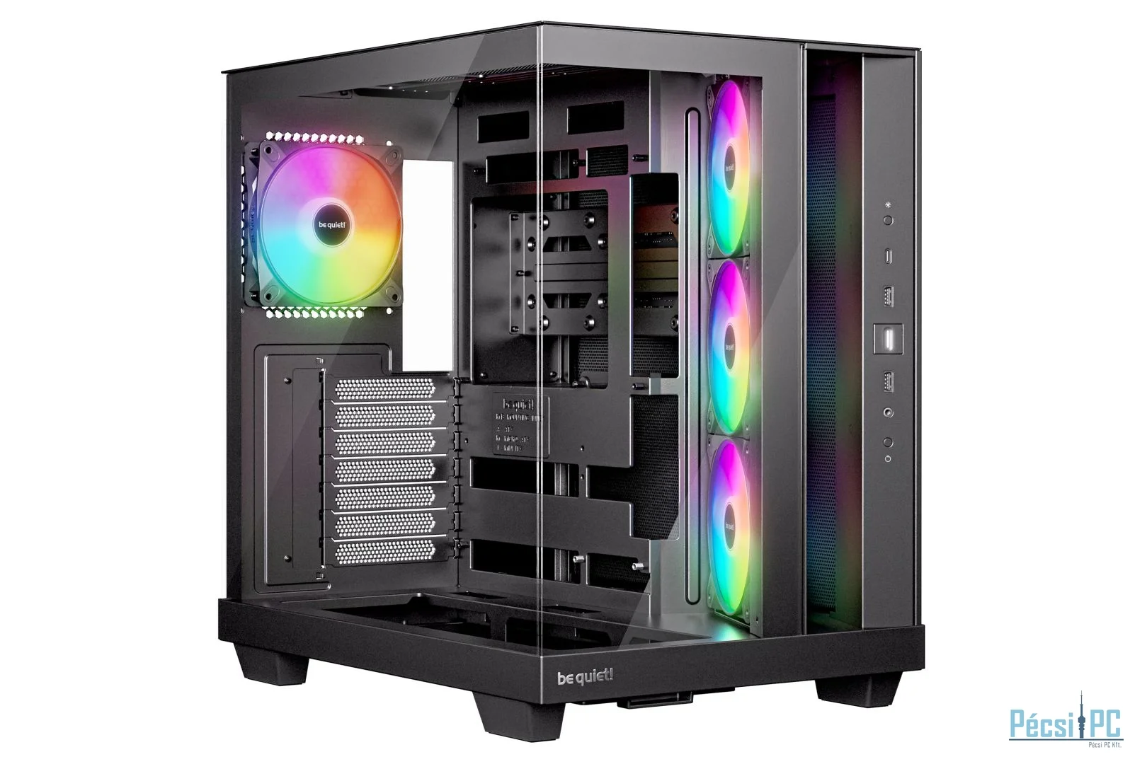 Be quiet! Light Base 500 LX Tempered Glass Black