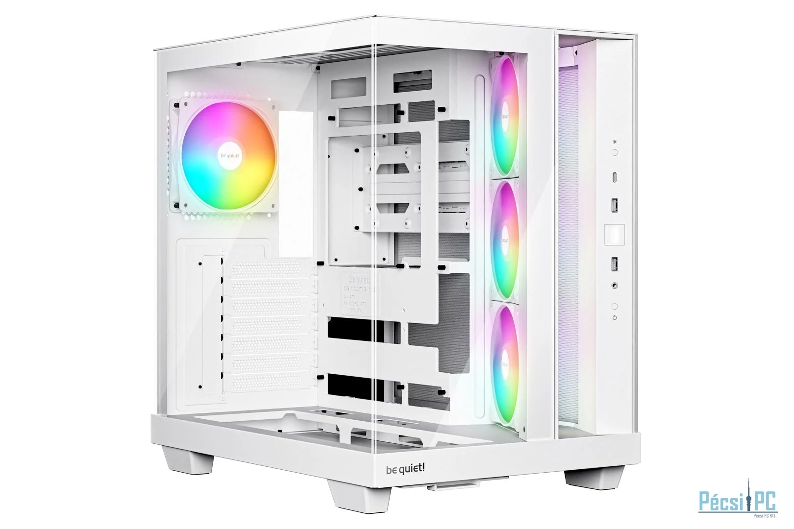 Be quiet! Light Base 500 LX Tempered Glass White