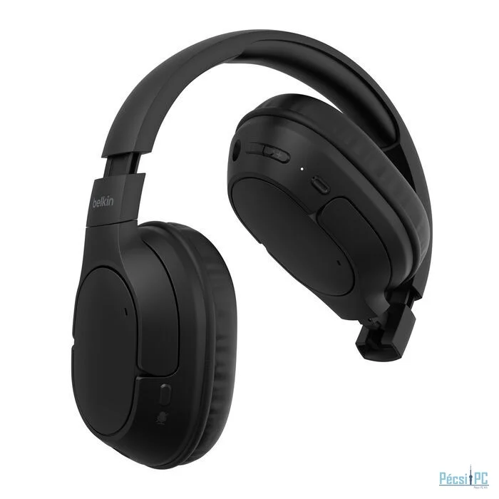 Belkin SoundForm Surround Wireless Over-Ear Headphones Black
