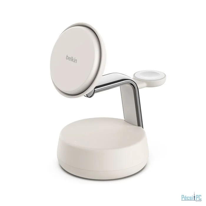 Belkin UltraCharge Pro 25W Qi2 3in1 Wireless Charger Sand