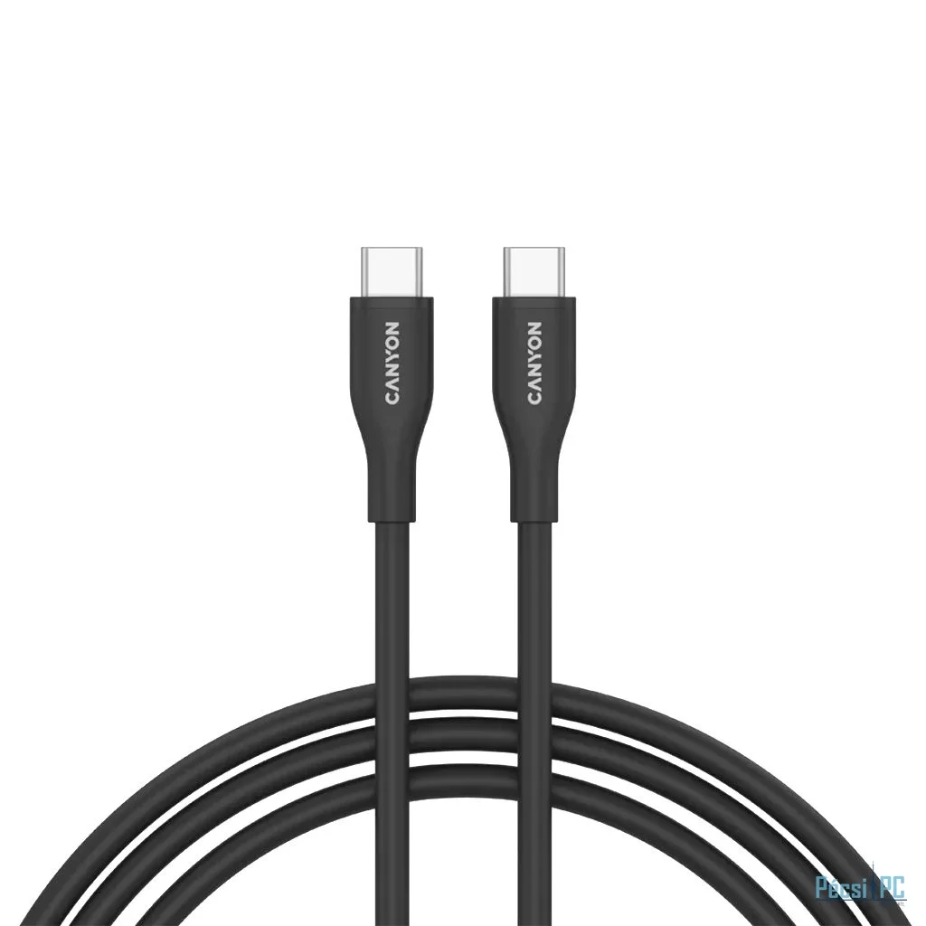 Canyon CC60SC C-C 60W cable 1m Black
