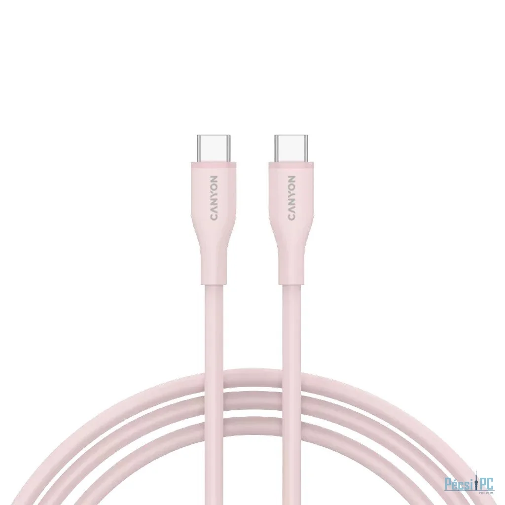 Canyon CC60SC C-C 60W cable 1m Pink Sand