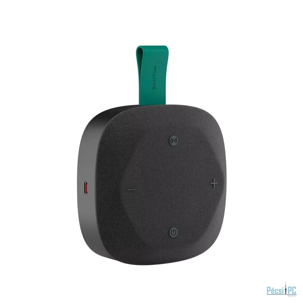 Canyon CNE-CBTSP10BG Hexagon 10 TWS Bluetooth Speaker Green/Black